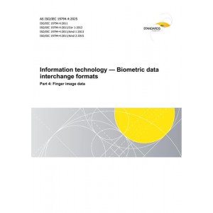 AS ISO/IEC 19794.4:2025