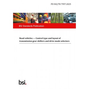 BS PD ISO/TR 7997:2025