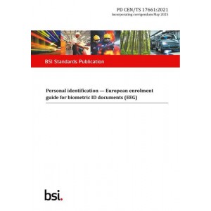 BS PD CEN/TS 17661:2021