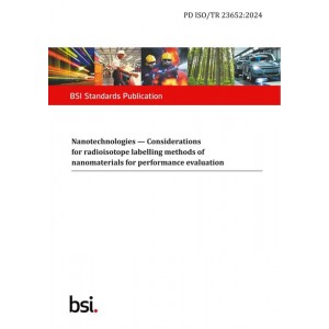 BS PD ISO/TR 23652:2024